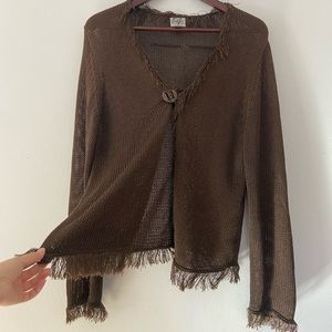 Crochet cardigan